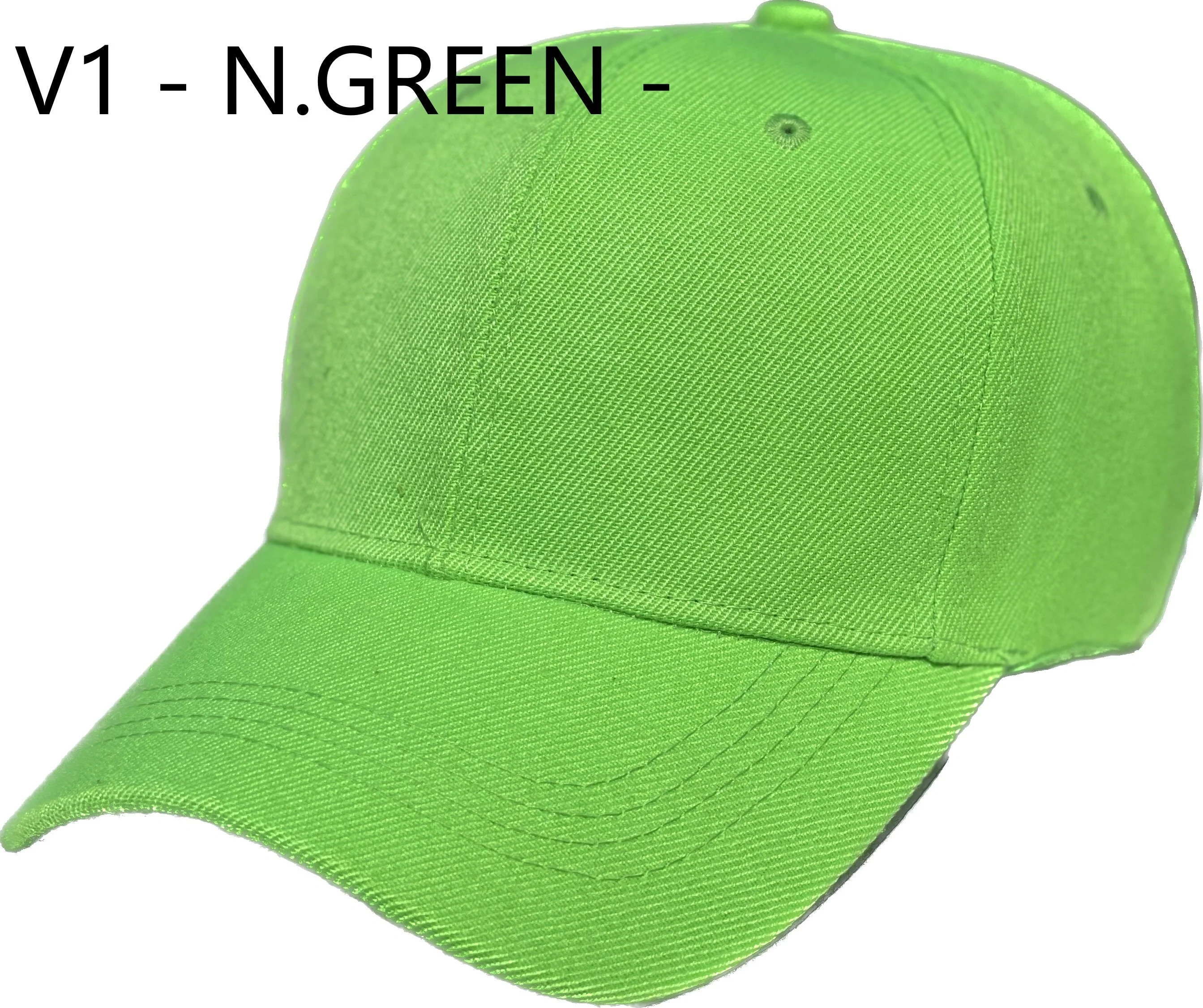 V1 - Solid Velcro Baseball Cap (SALE) - Image 43
